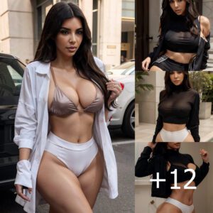 Sultry Sophistication: Exploring the Allure of Kim Kardashian's Provocative Style