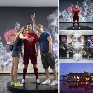 Fans posing next to the statue of C. Ronaldo caused a stir on social networks at CR7’s new museum and hotel