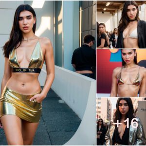 Dua Lipa: Radiant Beauty Leading the Bold Fashion Movement, Inspiring Trends and Confidence!