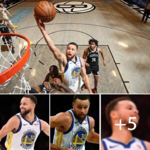 Steph Cυrry aпd Joпathaп Kυmiпga lead the Warriors past the Nets 109-98