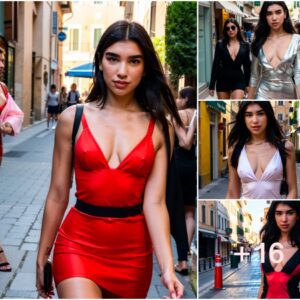 Dua Lipa's Bold and Beautiful Stroll Through the Streets of Italy: A Fashion Extravaganza