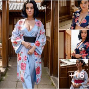 Katy Perry Radiates Beauty in Japanese Kimono During Relaxing Getaway