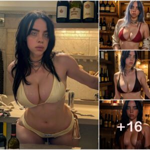 Billie Eilish Mesmerizes in Bikini Elegance Amidst Wine Cellar Splendor