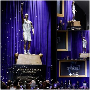 The Lakers Unveil First of Three Kobe Bryant Statues