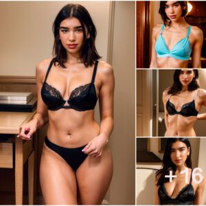 Dua Lipa Mesmerizes in Alluring Lingerie, Radiating Confidence and Irresistible Charm