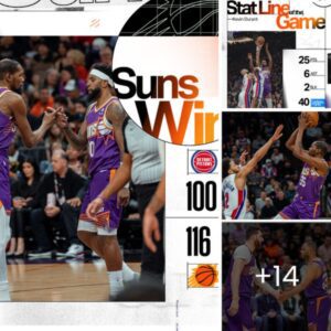 Suns Triumph Despite Booker's Early Ejection, Secure 116-100 Victory Over the Pistons