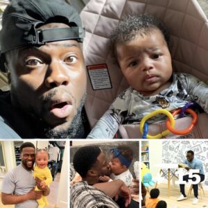 Kevin Hart was "half laughing and crying" when facing his 22-month-old child: "He's unimaginably active!"