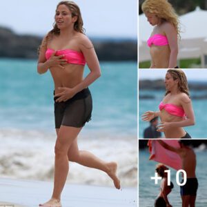 Shakira shows off her hot curves after giving birth: A symbol of confidence and charm.