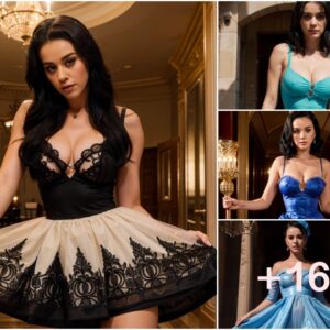 Katy Perry Illuminates the Palace in Cabochon Dress, a Vision of Timeless Grace