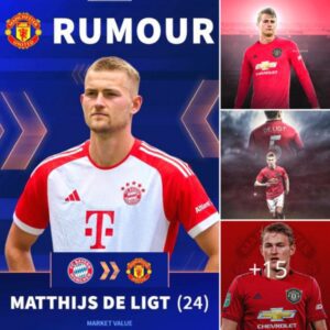 Man Utd is negotiating terms to secure a contract with Bayern Munich’s £42.7 million star Matthijs de Ligt