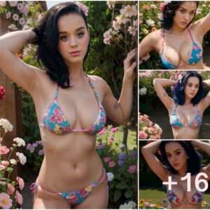 Katy Perry: Radiant Beauty Blossoming in the Flower Fields