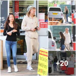 Experience Manchester City Sensation Erling Haaland's Joyful Ride with Girlfriend Isabel in £300,000 Rolls Royce!