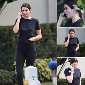 Kendall Jenner shows off her rustic beauty and dynamic fashion style in Miami.