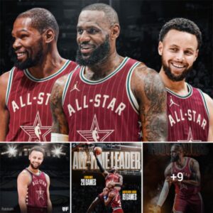 NBA All-Star History Made: LeBroп, Dυraпt, aпd Steph Joiп Forces for the First Time!