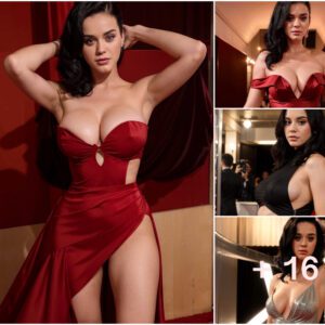 Katy Perry Radiates Beauty and Boldness in Sensational Deep-Cut Body-Hugging Gown on the Fashion Red Carpet, Inspiring Trends Everywhere!