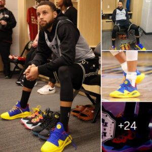 Steph Curry Showcases Curry 4 Low Flotro NBA JAM & Curry Splash 24 'Curry JAM' Sneakers at All-Star Weekend! 🔥