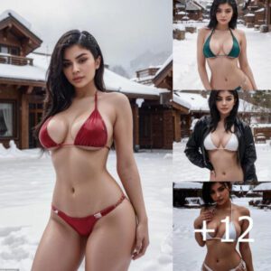 Kylie Jenner Impresses in Bikini in Snow White Photoshoot