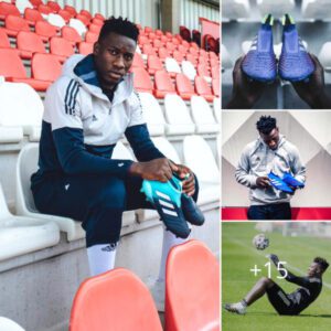 Man Utd No. 1 goalkeeper Andre Onana appears wearing Adidas shoes: Successful cooperation on the field and in real life