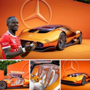 Sadio Mané Makes History as the Proud Owner of the One-Eleven Supercar: Unveiling the World’s Most Luxurious Platinum Door and Cockpit