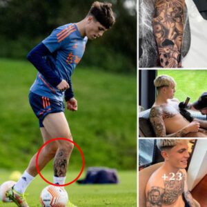 Manchester United Star Alejandro Garnacho Shows off Incredible Leg Tattoo Inspired by Childhood Cartoon