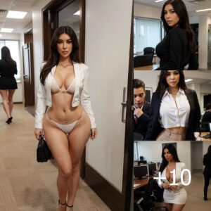 Kim Kardashian Mesmerizes Viewers with Exquisite Secretary Cosplay, Captivating All Eyes