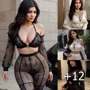 Kylie Jenner Shines In Glamorous Lace, A Symbol Of Timeless Attractiveness