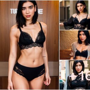 Dua Lipa: The Subtle Seduction of Black Lace