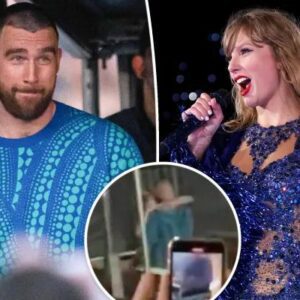 Taylor Swift passionately kisses Travis Kelce after first Sydney Eras Tour concert