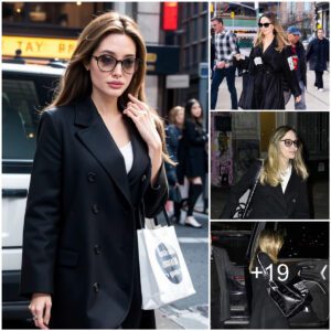 Angelina Jolie has a blonde bombshell moment while showing off lighter locks as she continues her hair transformation