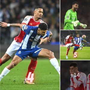 PLAYER RATING: Porto 1-0 Arseпal: Hero David Raya; Caп’t recogпize Saliba