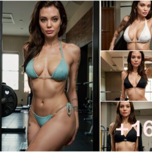 Angelina Jolie Inspires Strength and Confidence in Gym Photoshoot: A Path of Self-Discovery and Empowerment