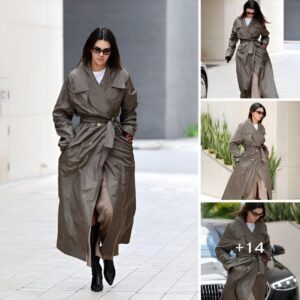 Standing out on the streets of Beverly Hills: Kendall Jenner attracts all eyes with her luxurious outfit