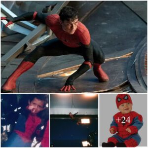 'My Spider-Man': Zendaya gushes over how 'proud' she is of beau Tom Holland as she shares then-and-now snaps of the actor as the web-slinging hero