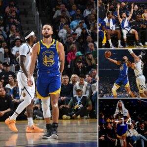 Striving for Victory: Despite Curry's 20-Point Effort, GSW Falls Short to Jokic and the Denver Nuggets