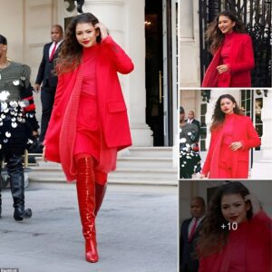 Zendaya "causes a storm" with a lavish dress: The fashion queen "stirs up" all eyes