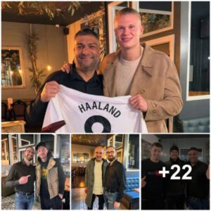 Manchester City star Erling Haaland surprises with a visit to a cherished Italian eatery hidden in an unexpected neighborhood, a favorite among footballers