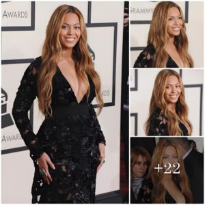 “Beyoncé Glows at the 57th Grammy Awards Ceremony”