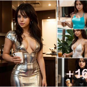 Camila Cabello Radiates Beauty and Boldness in a Jaw-Dropping Bodycon Dress While Sipping Coffee"