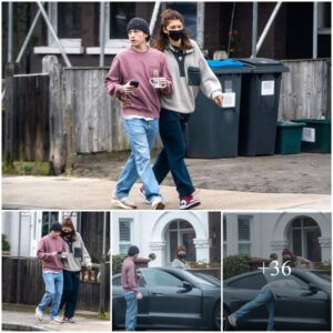 Zendaya visits Spider-Man boyfriend Tom Holland for a London family homecoming before enjoying a night at the theater with his mother and brothers