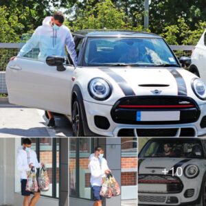 Bruno Fernandes Spotted Shopping in Cheshire, Flaunting His Mini Cooper in Style