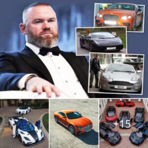 Overwhelmed with the luxurious sᴜрегcar collection of Man Utd legend Wayne Rooney