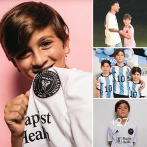 Thiago Messi Celebrates a Milestone: Lionel Messi’s Son Turns 11 in Spectacular Fashion 🎉