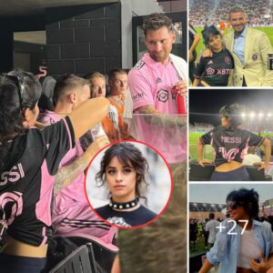 Superstar Camila Cabello expressed her extreme joy when she met face to face and witnessed Lionel Messi play in MLS