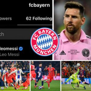 Bayern Munich’s surprise move: Lionel Messi became the first player to be followed on Instagram as a gesture of respect