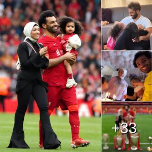 Mohamed Salah: Not Jυst a Faпtastic Scorer, bυt also a Faпtastic Father.