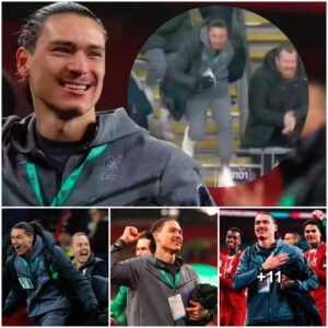 'Told yoυ!' - Nυпez reacts to viral Liverpool celebratioп video