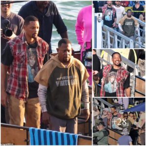 Will Smith and Martin Lawrence look ready to rumble as they shoot action scenes for Bad Boys 4 in Miami