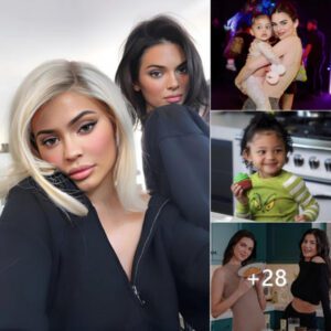 "Queen Kendall" and Kylie Jenner "stir up" the kitchen: "Special" cake to celebrate Stormi's birthday