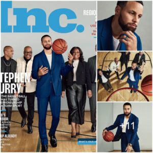 Reigning Supreme: Stephen Curry Crowned Ambassador for Inc Megazine Magazine