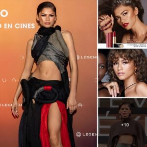 Actress Zendaya once again made fans freeze with her attractive beauty and luxurious charisma at a recent event.